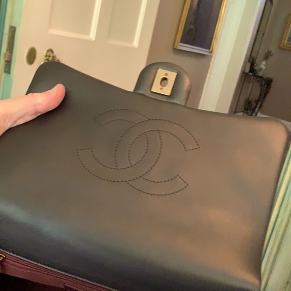 COPY - Chanel Flap bag with gold bar. - Picture 13 of 13